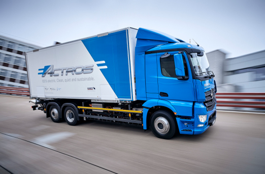 戴姆勒將測試電動重型卡車eActros 戴姆勒將測試電動重型卡車eActros