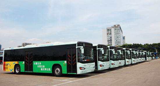 河南漯河2018年將新增200臺新能源公交