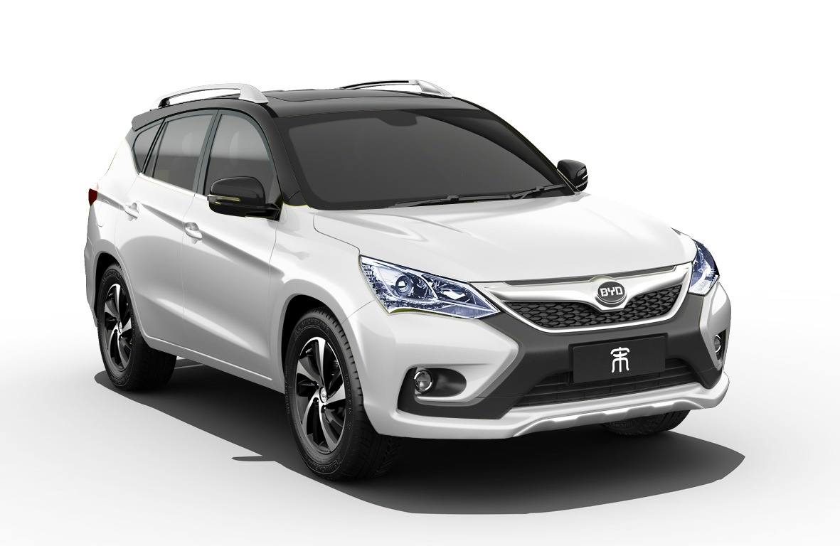 比亞迪的新能源汽車