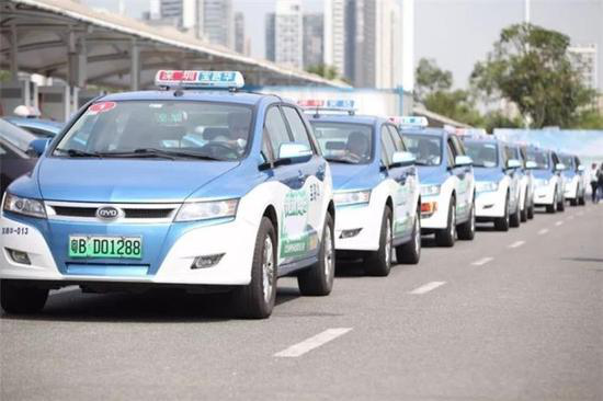 年底前深圳將實現(xiàn)出租車100%電動化 年底前深圳將實現(xiàn)出租車100%電動化