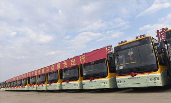 湖南衡陽新能源公交達323輛